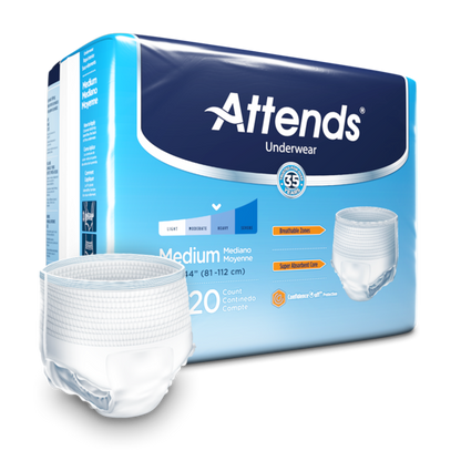ATTENDS UNDERWEAR BF 20 YTH/SM