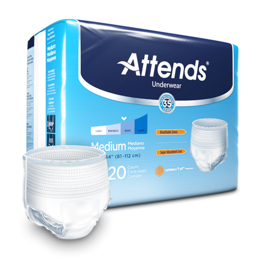 ATTENDS UNDERWEAR BF 20 YTH/SM