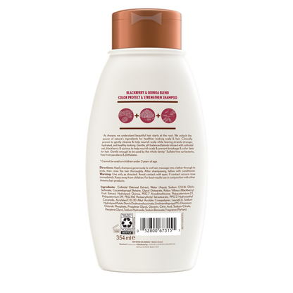 Aveeno Shampoo Blackberry Quinoa Blend 12oz
