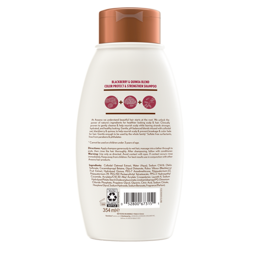 Aveeno Shampoo Blackberry Quinoa Blend 12oz
