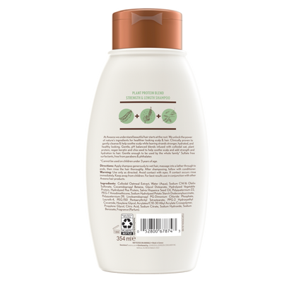 Aveeno Shampoo Plant Protein Blend 12oz