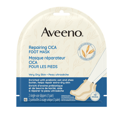 Aveeno Repairing Cica Foot Mask (6in)