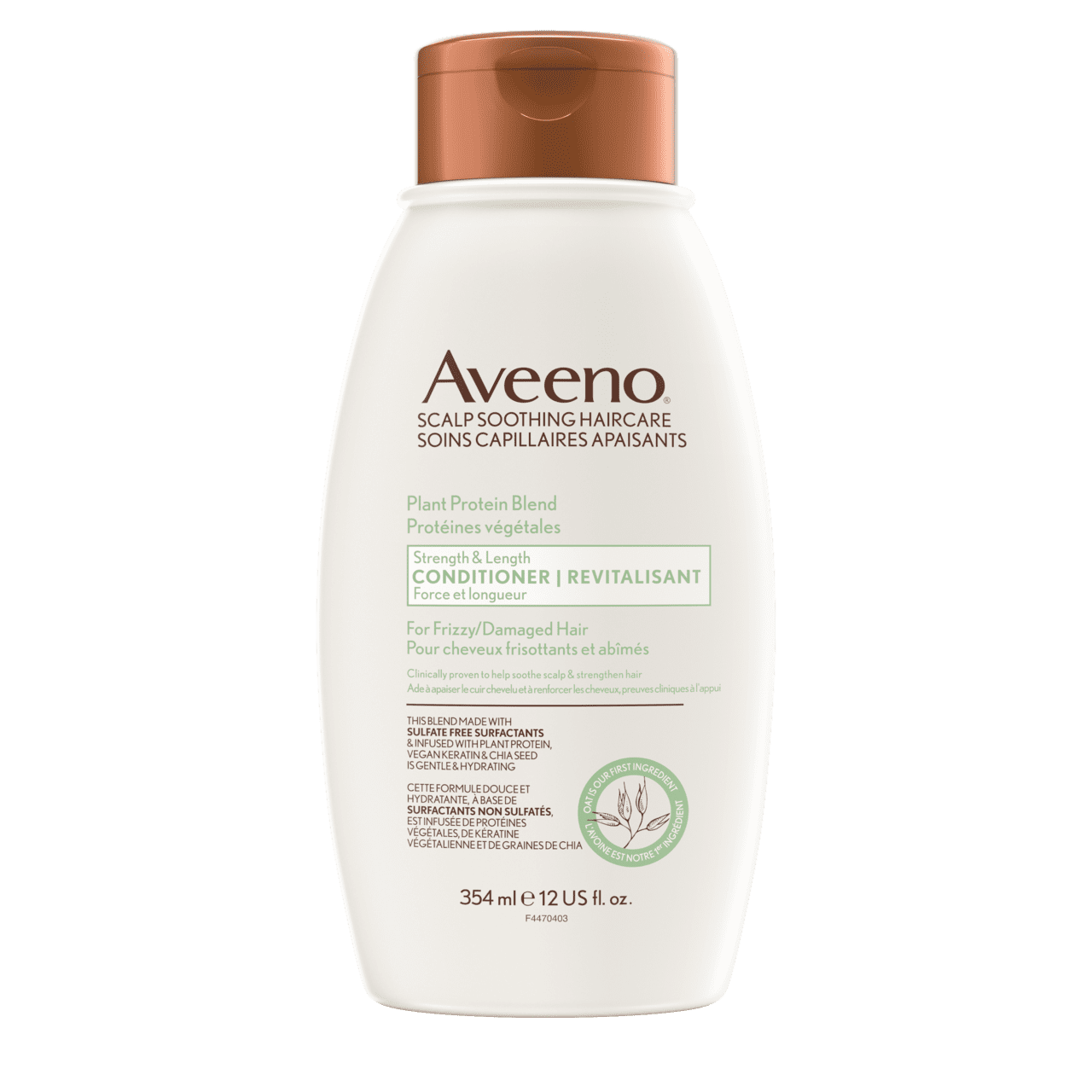 Aveeno Shampoo Plant Protein Blend 12oz