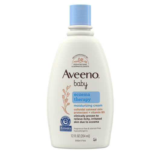 Aveeno Baby Eczema Therapy Moisturizing Cream 8oz Tube