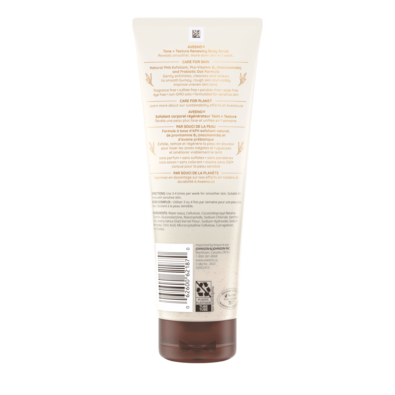 Aveeno Tone + Texture Renewing Night Cream 8oz Jar