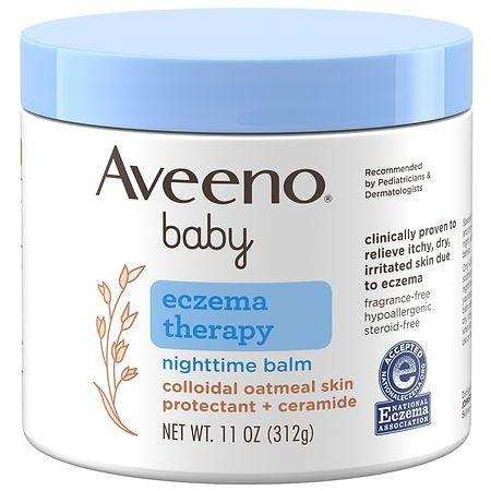 Aveeno Baby Eczema Therapy Night-Time Balm 11oz Jar