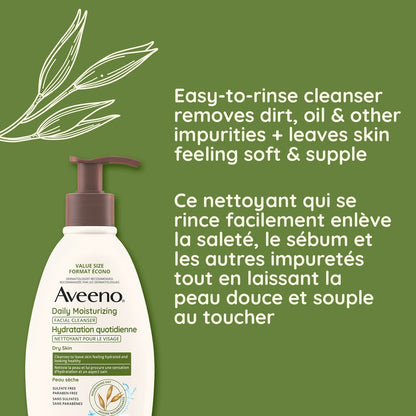 Aveeno Facial Cleanser Daily Moisturizing 5oz