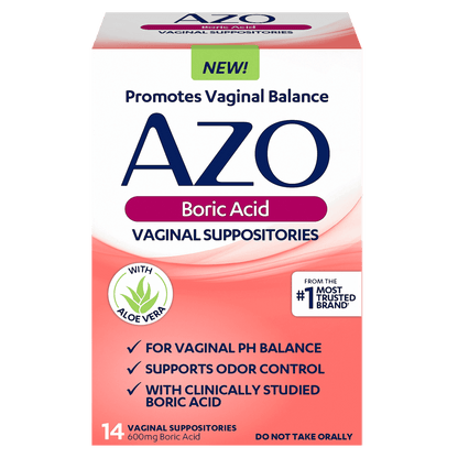 AZO BORIC ACID VAGINL SUPPOSITORIES 30CT