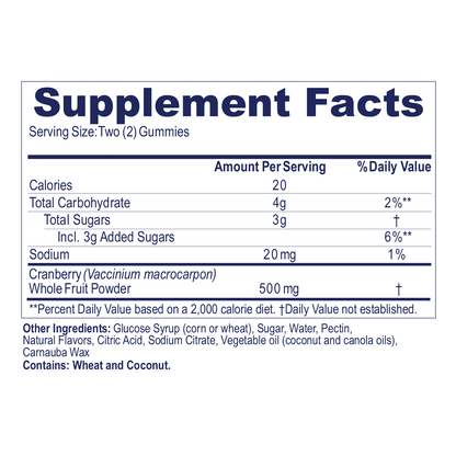 AZO CRANBERRY GUMMIES