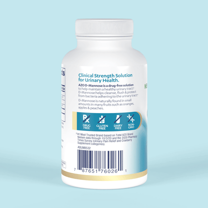 AZO D-MANNOSE URINRY TRCT HLTH CAP 120CT