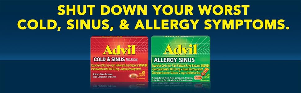 Advil Allergy & Congestion Relief, 1 Tablet