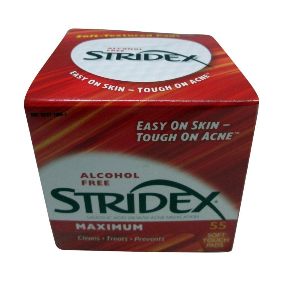 STRIDEX MAXIMUM STRENGTH PAD 55CT