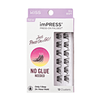 KISS imPRESS Falsies Individual Lashes - Wispy, 30 count