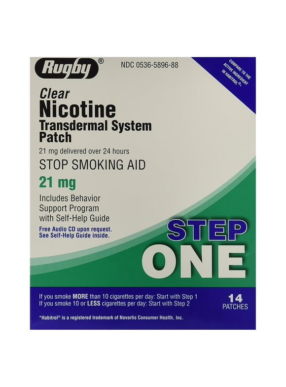 NICOTINE 14MG PAT 7 RUGBY