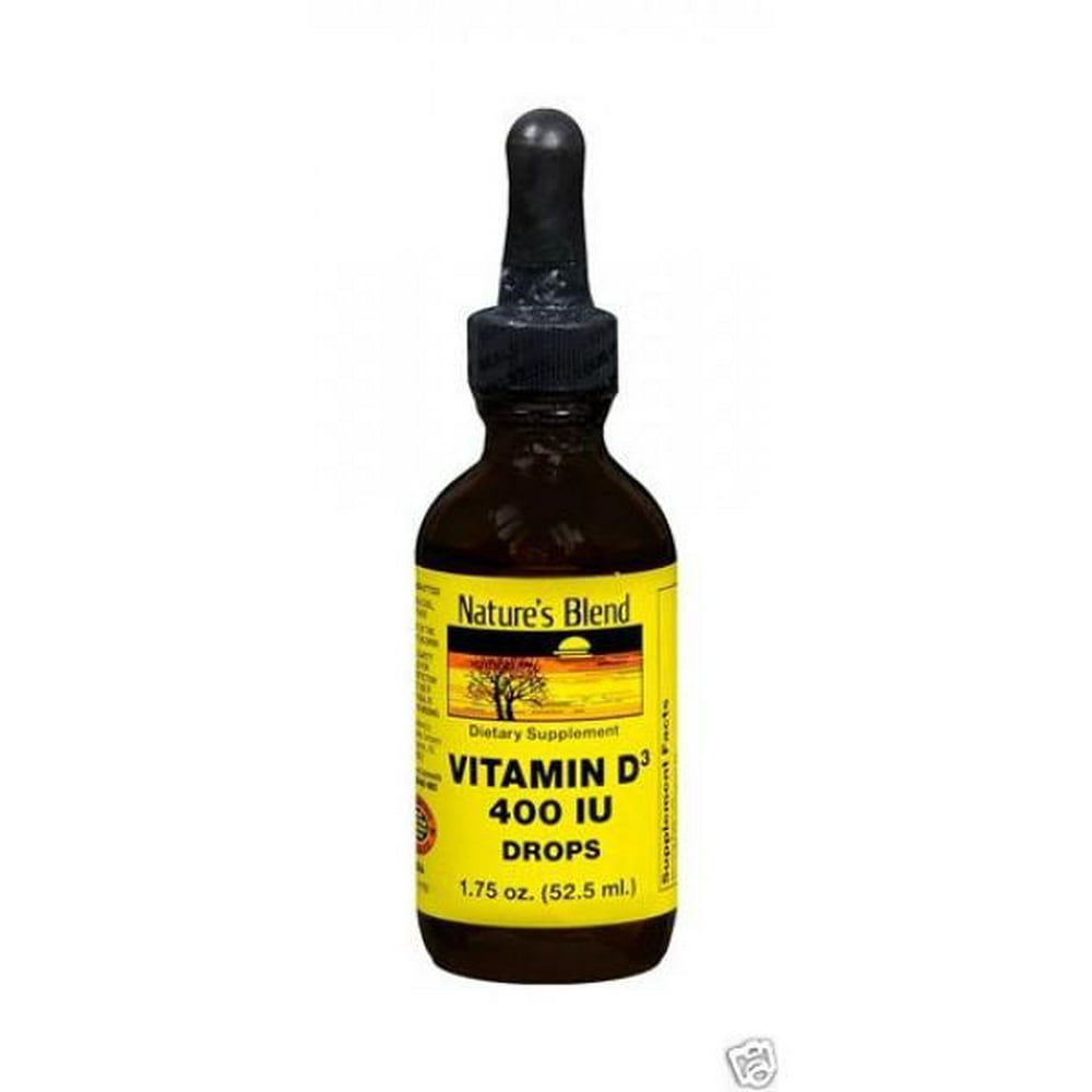 NATURE'S ANSWER VITAMIN D-3 DROPS,4000 IU