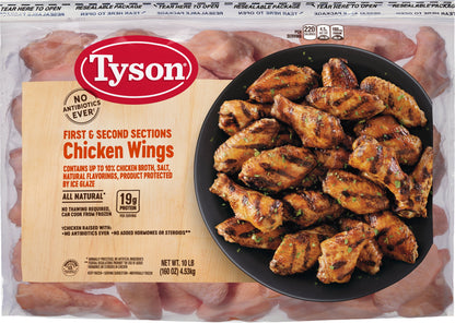 PORK BEEF AND CHKN WINGS 4OZ DSHP