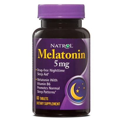 NATROL MELATONIN,5 MG