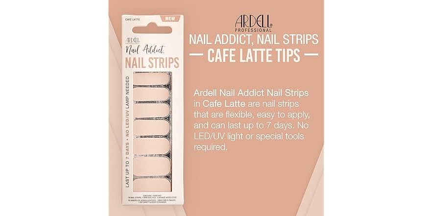 ARDELL NAIL ADDICT RICH TAN OMB
