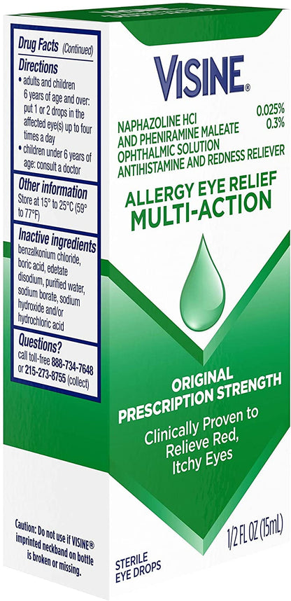 VISINE AC ALLERGY RED RELIEF DROP 0.5OZ