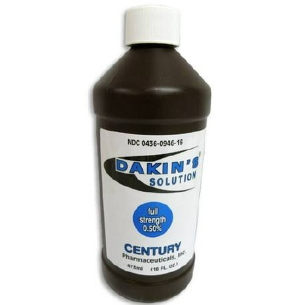 DAKINS ANTISEPTIC SOLUTION 0.5% 16OZ