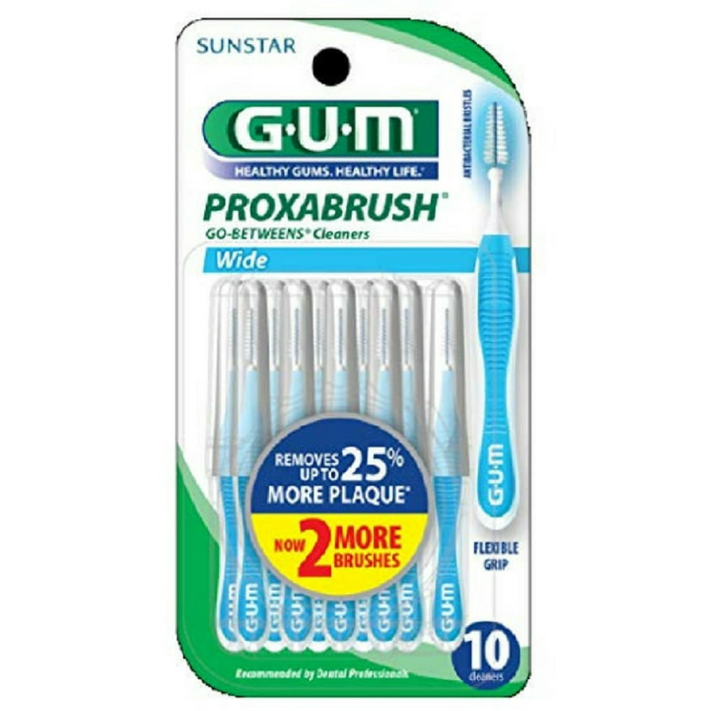Gum Go-Betweens Proxabrush Wide Cleaners 10ct