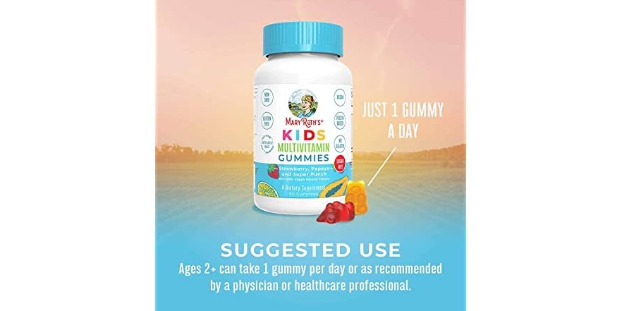 MARY RUTH'S MAG GUMMIES,KIDS,HBSCS,SF