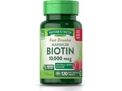NT BIOTIN TB 10000MCG 90+30 BNS