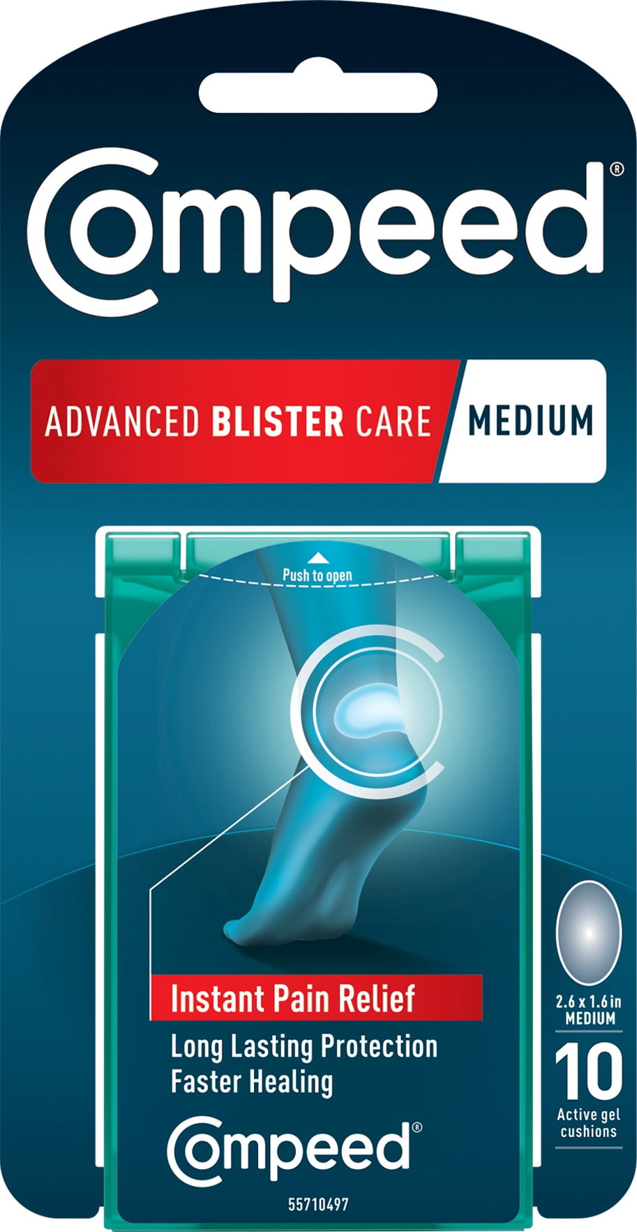 COMPEED ADV BLISTER PD 12 MEDIUM