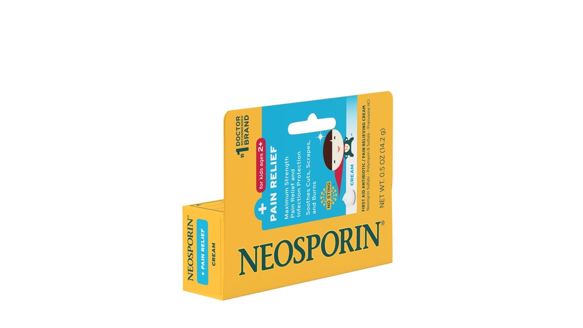 NEOSPORIN PLUS PRLF CR14.2GM KIDS