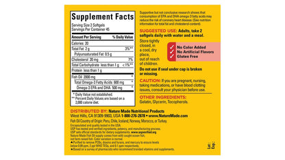 OMEGA 3 FISH OIL 1000MG UNIT DOSE 100CT