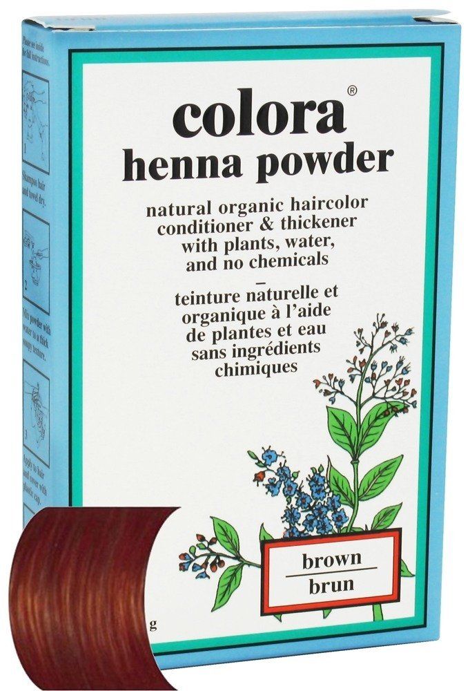 Colora Henna Powder Hair Color Gold Brown 2oz