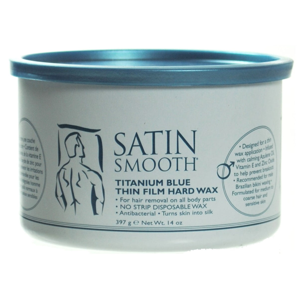 SATIN SMOOTH WAX KIT TITANIUM