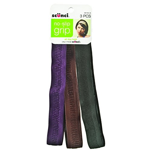 scünci Everyday & Active No-Slip Grip Reversible Headband - Assorted Colors