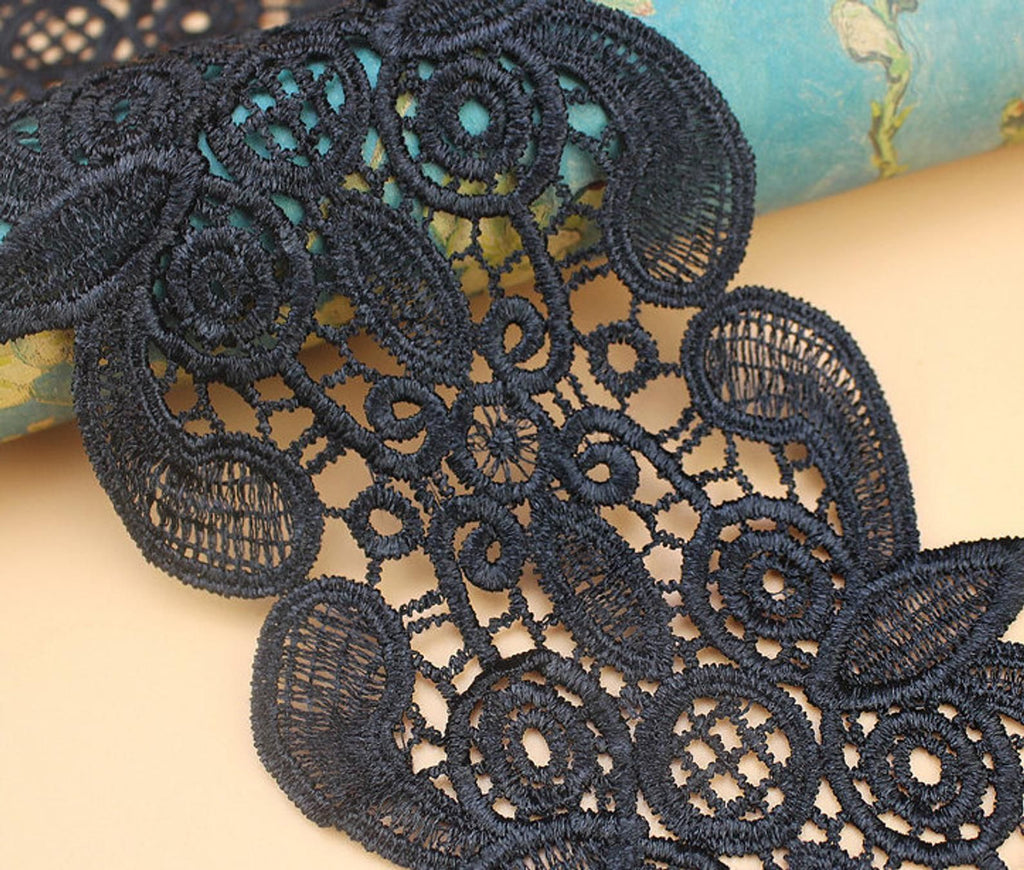 LINER LACE TRIM BLACK