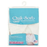 QUIK-SORB INCONT PNTS BF LRG DSHP