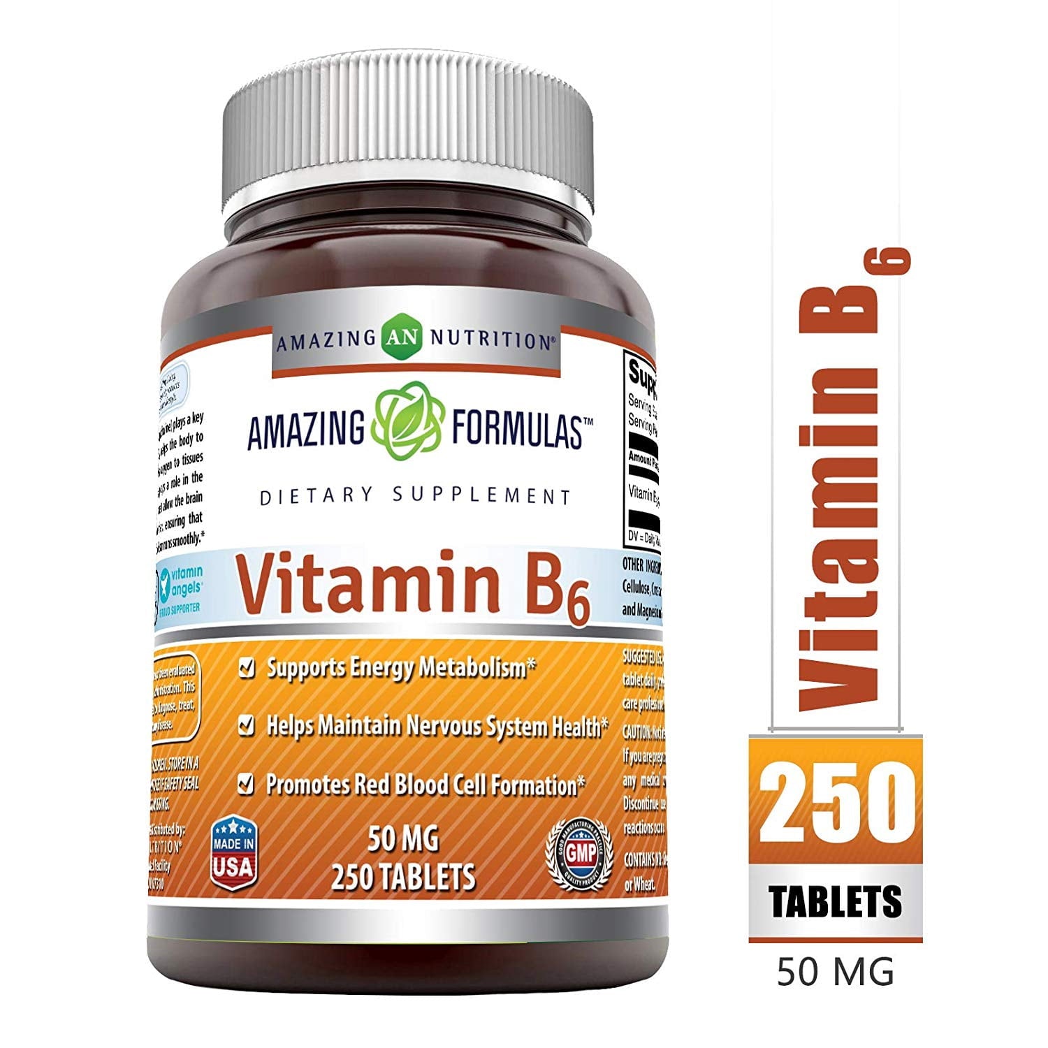 VITAMIN B6 50MG TAB 50 (5X10) UD