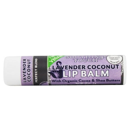 SOOTHING TOUCH LIP BALM,OG3,LVDR CNUT,VG