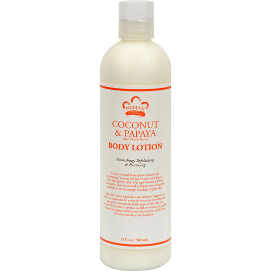 NUBIAN HERITAGE LOTION,COCONUT & PAPAYA