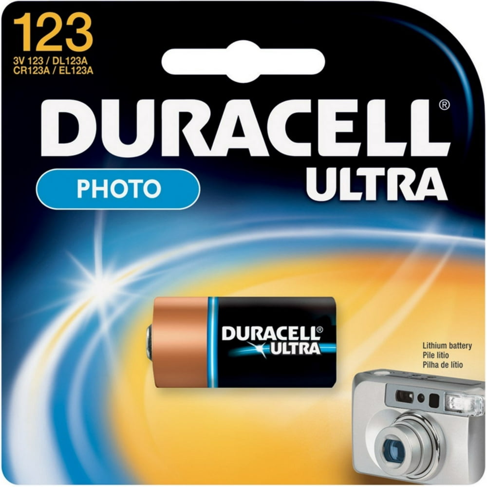 DURACELL 3V 123 LITHIUM BAT 2CT