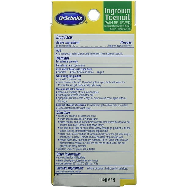 DR. SCHOLL'S INGROWN TOENAIL KIT 0.3OZ