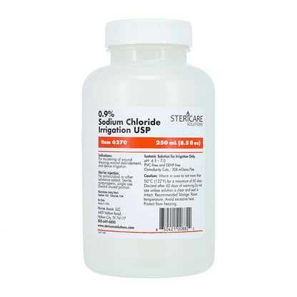 SODIUM CL SL0.9% 24X250ML IRR BTL