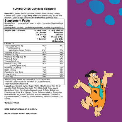 FLINTSTONES GUMMY 70CT