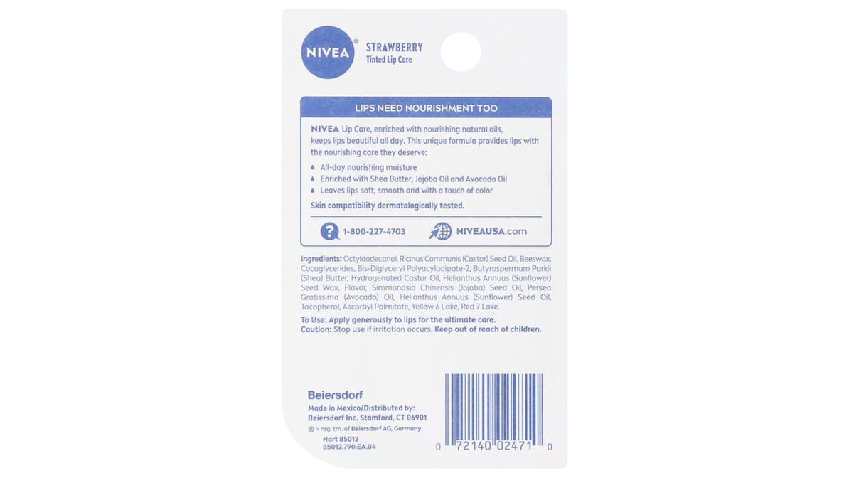 NIVEA LIP CARE SMOOTH SPF15 LPB 6X0.17OZ