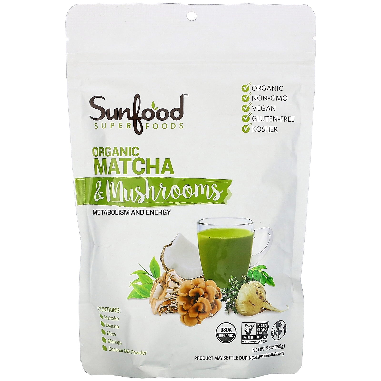 SUNFOOD SMPL NTRTN,OG2,GREEN BLND
