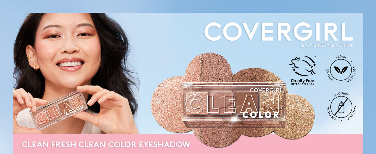 COVERGIRL Clean Fresh Clean Color Eyeshadow - 242 Mellow Mauve