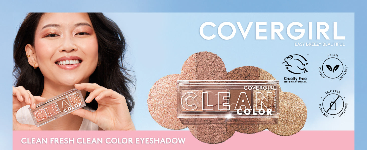 COVERGIRL Clean Fresh Clean Color Eyeshadow - 242 Mellow Mauve