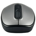 Adesso iMouse A10 Antimicrobial Wireless Mouse - Black and Silver