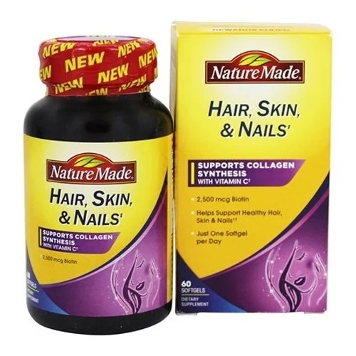 NATURE MADE HAIR SKIN NAIL GMY 120CT