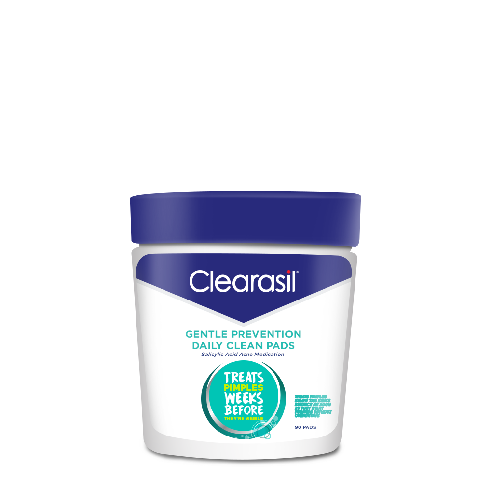 CLEARASIL PREVENTN DAILY CLN PADS 90CT