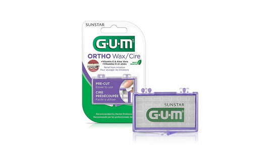 GUM ORTHODONTIC WAX MINT VIT E/ALOE